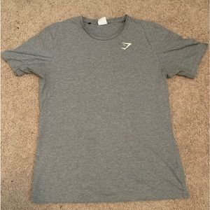 Large grey men’s Gymshark shirt. Light-weight and breathable fabric.
